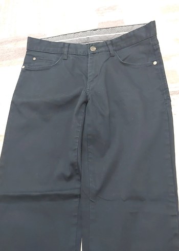 Lacivert Regular Fit Denim Pantolon - Görsel 4