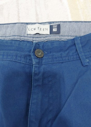 Erkek Mavi Denim Regular Fit Pantolon - Görsel 2