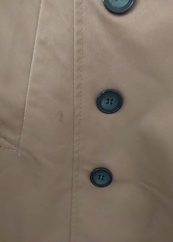 Kadın Bej Midi Trençkot - Görsel 2