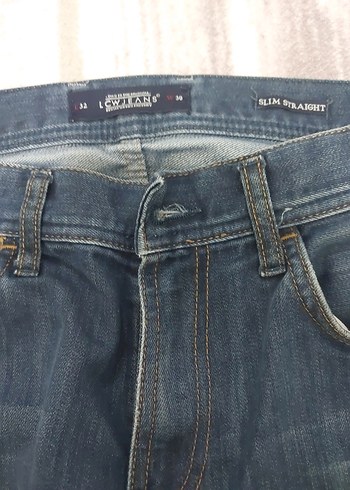 Erkek Lacivert Normal Kesim Kot Pantolon - Görsel 4