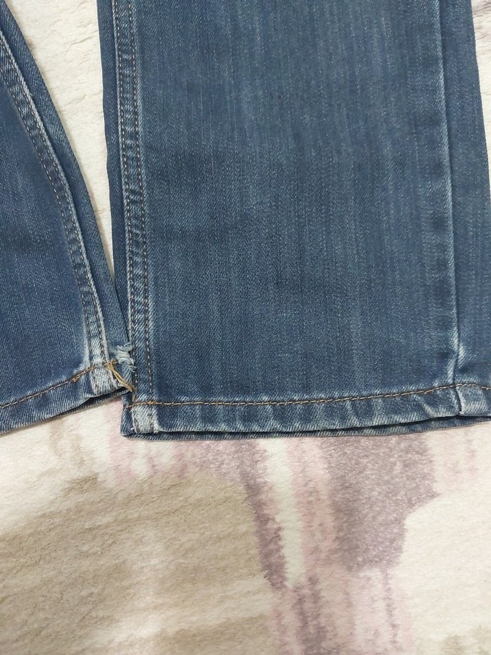 Erkek Lacivert Normal Kesim Kot Pantolon - Görsel 3