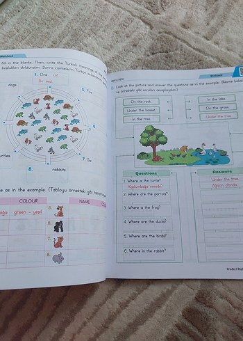 Beden Renk 2. Sınıf Süreç Odaklı İngilizce Fasikül 1