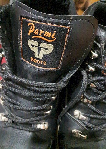 Parmi Siyah Erkek Sokak Stili Bot - Görsel 6