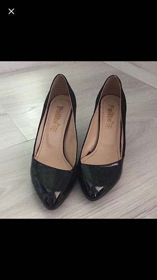 37 Beden Siyah Stiletto topuklu ayakkabı 