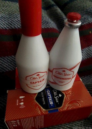 Old Spice Captain Klasik Kırmızı Parfüm ve Losyon - Görsel 3