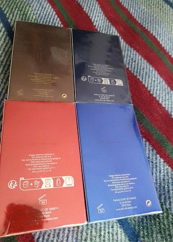 Ulric de Varens Erkek Parfüm Seti 4x100ml - Görsel 2