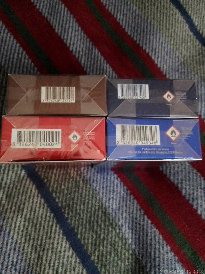 Ulric de Varens Erkek Parfüm Seti 4x100ml - Görsel 3