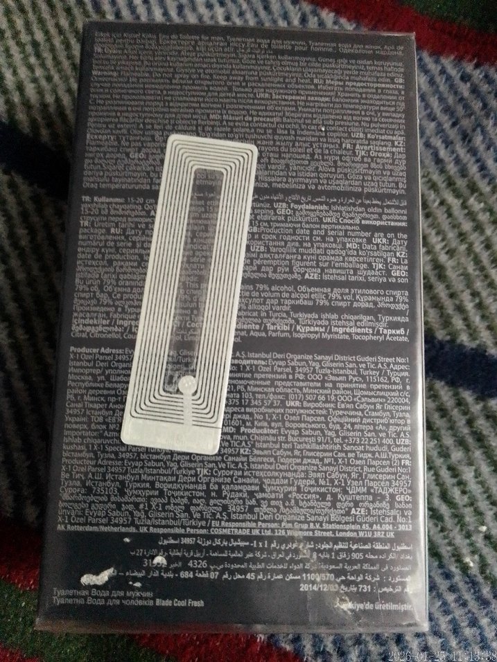 Blade Cool Fresh Erkek Parfümseti - Görsel 2