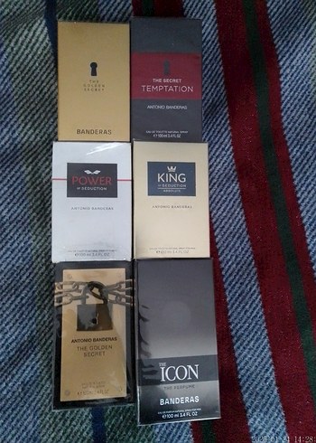 Antonio Banderas Erkek Parfüm Seti 6'lı - Görsel 2