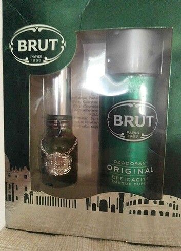 BRUT ORIGINAL MADALYON ERKEK PARFÜM SETİ 
