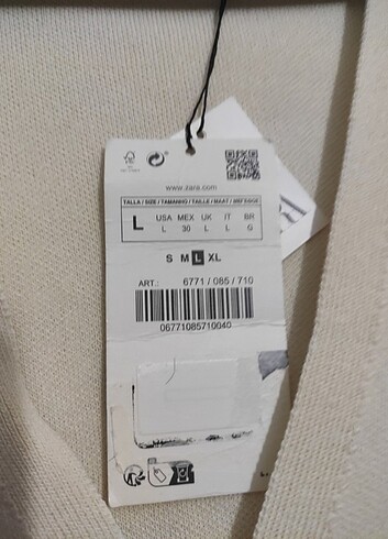 l Beden ZARA KREM ELBİSE