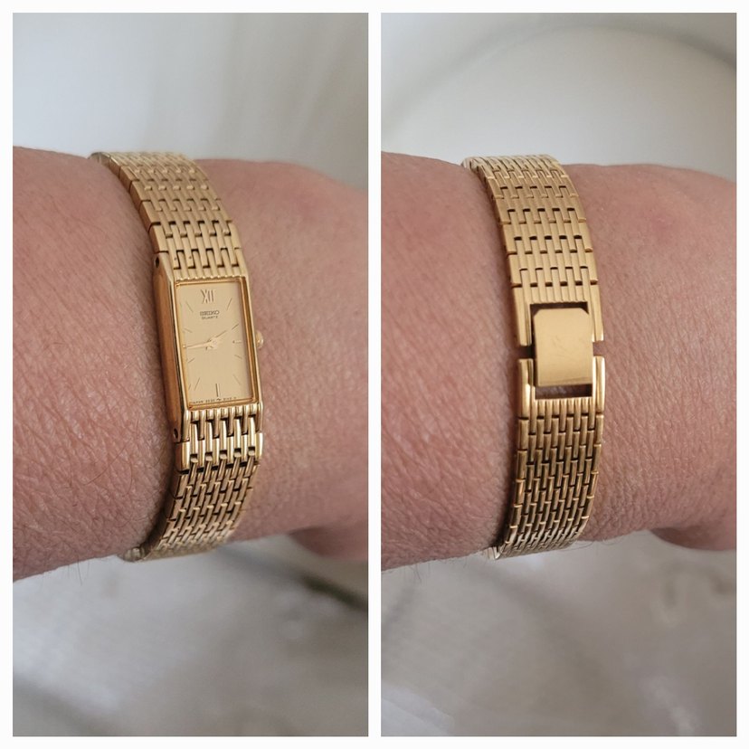 Bilezik Görünümlü Seiko Kadın Saat  Vintage - Görsel 4