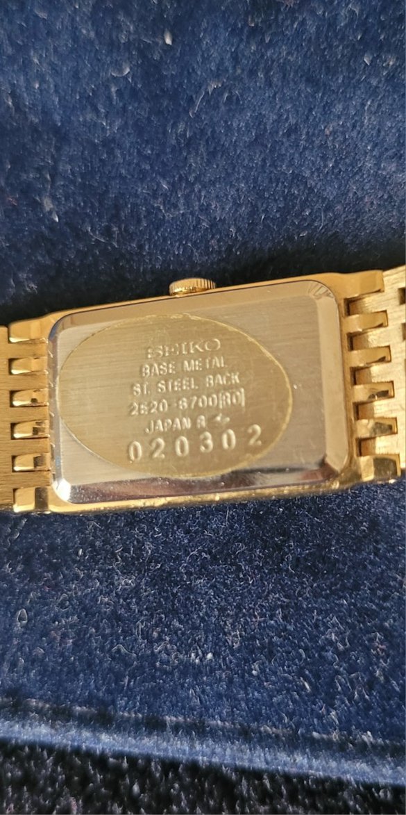 Bilezik Görünümlü Seiko Kadın Saat  Vintage - Görsel 3