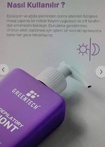 Greentech Tüy Azaltıcı ve inceltici Losyon - Görsel 3