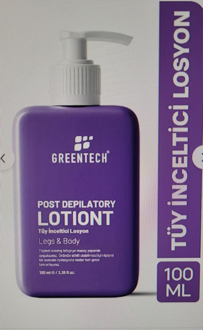 Greentech Tüy Azaltıcı ve inceltici Losyon - Görsel 5