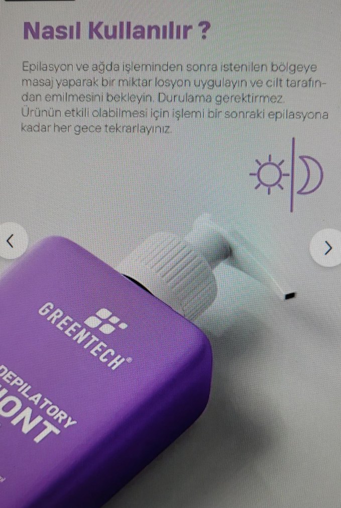 Greentech Tüy Azaltıcı ve inceltici Losyon - Görsel 3