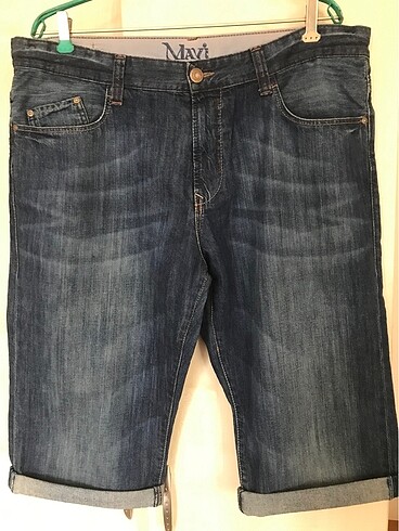 Bermuda kot pantolon