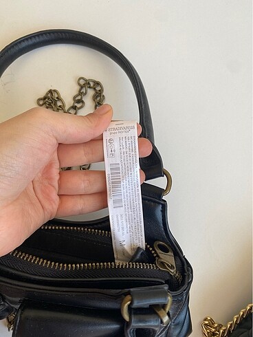 Beden siyah Renk stradivarius yandan çanta