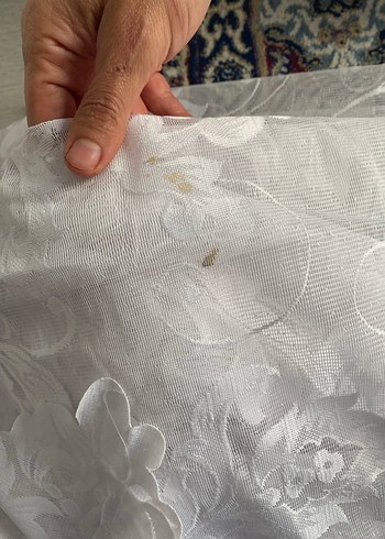 Modern Klasik Beyaz Tül Perde - Görsel 7