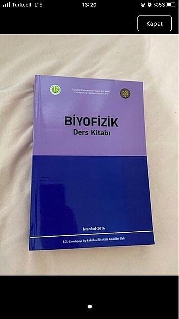 Biyofizik kitabı