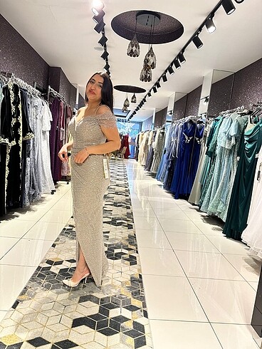 Abiye nişan elbisesi - Görsel 8