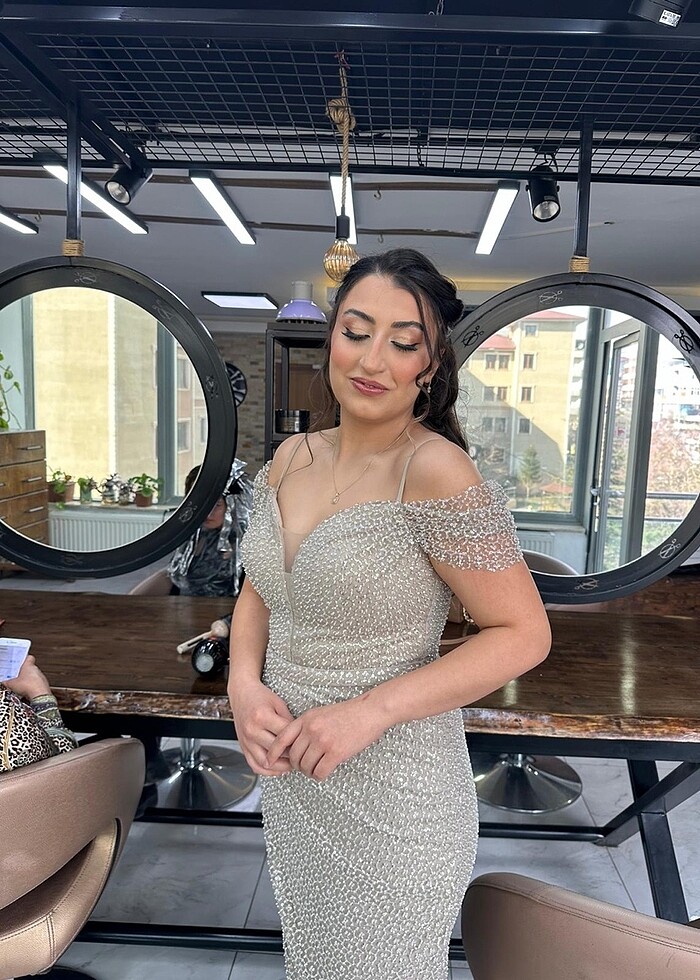 Abiye nişan elbisesi - Görsel 5