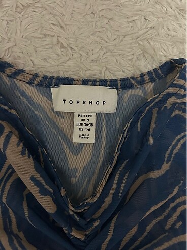 Topshop transparan crop top