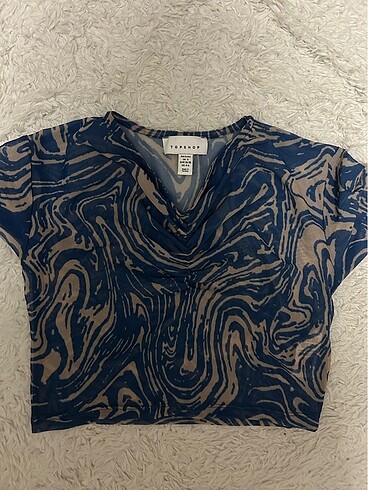 transparan crop top