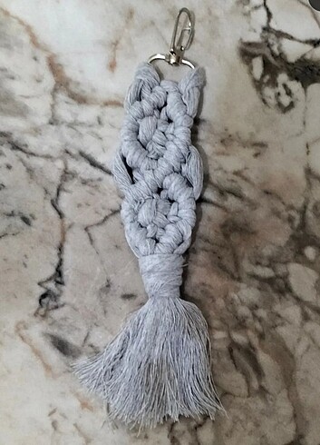 Makrome anahtarlık 