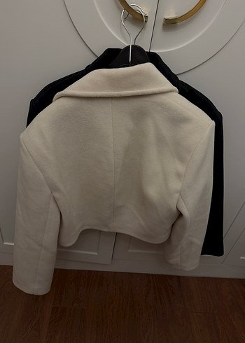 Bej Mini Kadın Kısa Ceket - Görsel 2