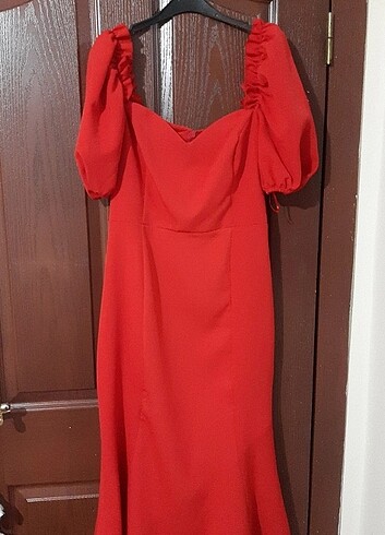 Trendyol & Milla Kırmızı Kısa Elbise 