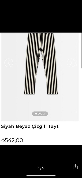 Tiny yeni çizgili tayt small