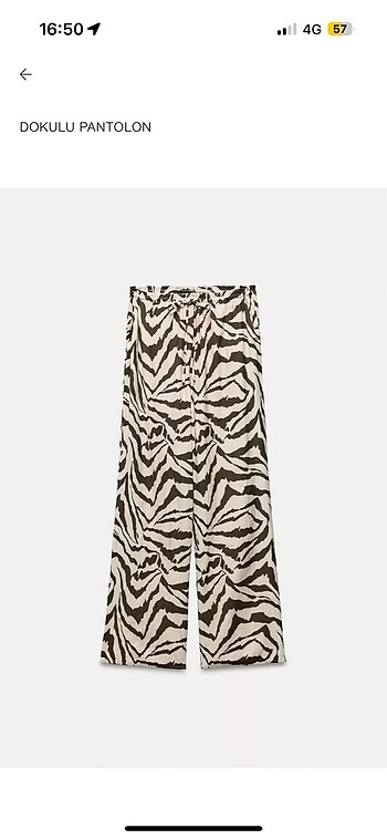 Zara pantolon