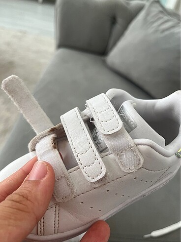 23 Beden beyaz Renk Adidas kız çocuk bebek spor ayakkabı