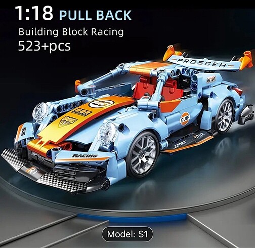 Lego yarış arabası