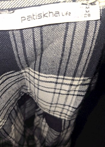 Kadın Gri Pamuklu Düğmeli Gömlek - Görsel 2