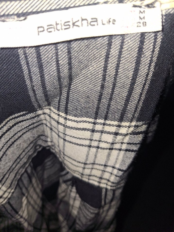 Kadın Gri Pamuklu Düğmeli Gömlek - Görsel 2