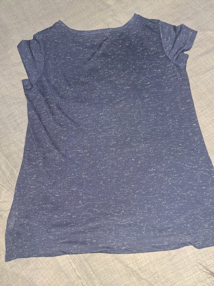 Gri Baskılı Pamuklu Kısa Kollu  Tişört - Görsel 2