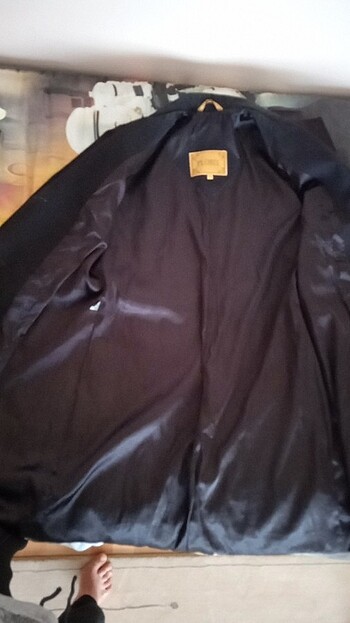 40 Beden siyah Renk Siyah mevsimlik ceket