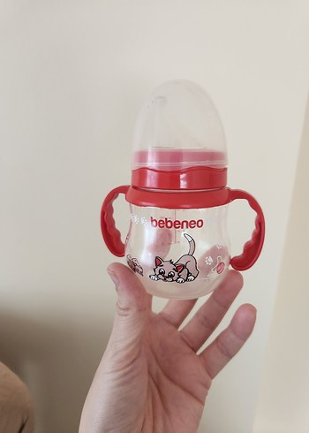 Kırmızı Saplı Renkli Bebek Biberonu - Görsel 3
