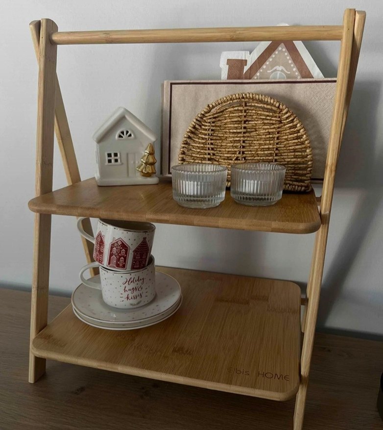 bej dekoratif raf - Görsel 3