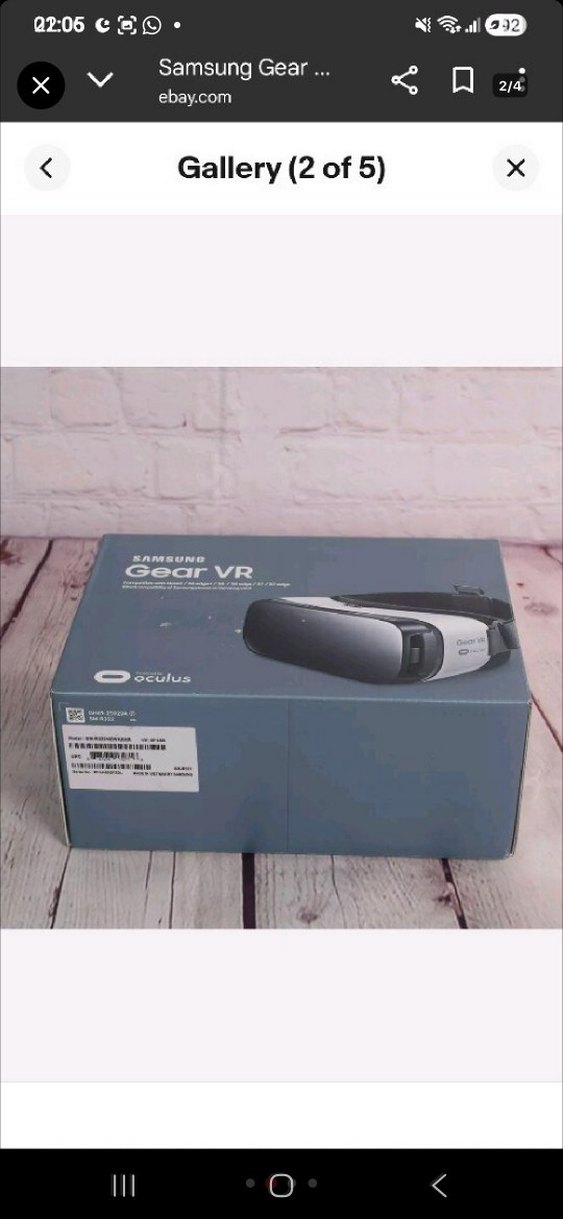 Samsung Gear VR Gri Sanal Gerçeklik Gözlüğü - Görsel 2