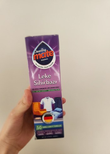 Leke Sihirbazı Çamaşır Temizleyici Sprey 50 ml