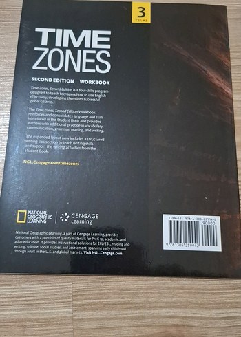 Time Zones 3 Kitap ve Çalışma Kitabı National Geographic Learn - Görsel 3