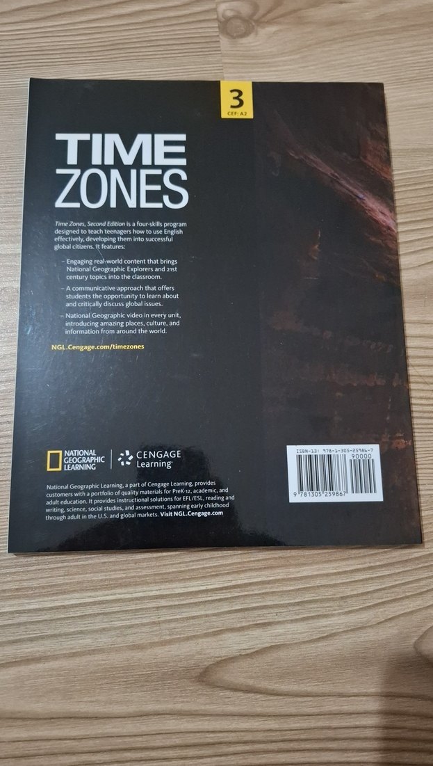 Time Zones 3  Kitap ve Çalışma Kitabı National Geographic Learn - Görsel 2