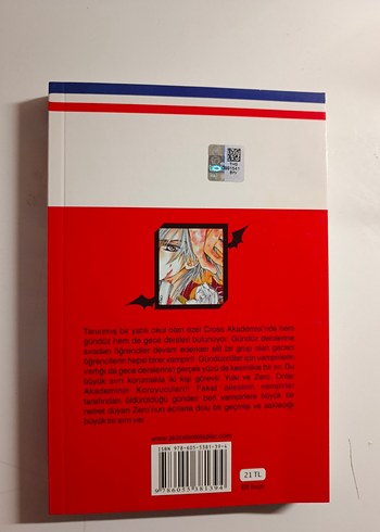  Vampire Knight 1 - Manga