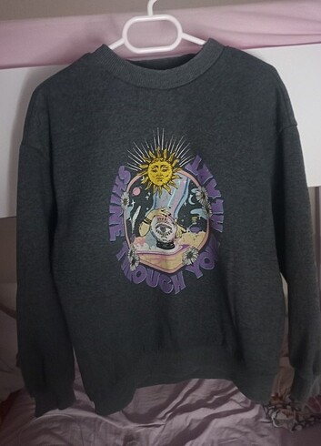 Koton Oversize baskılı sweatshirt