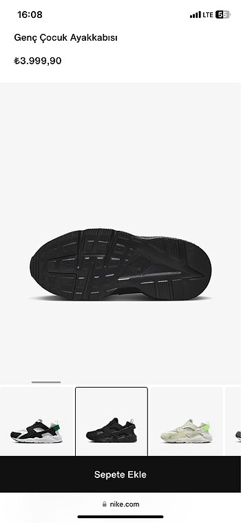 Nike Spor ayakkabı,nike,huarache