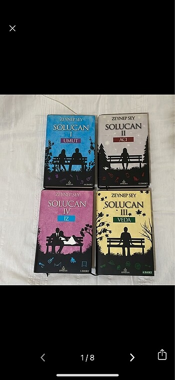 Solucan Serisi Kitap - Ciltli - İmzalı