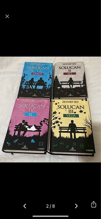 Beden Solucan Serisi Kitap - Ciltli - İmzalı